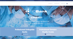 Desktop Screenshot of biobank.fr