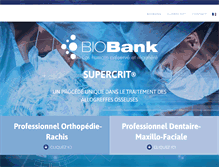 Tablet Screenshot of biobank.fr